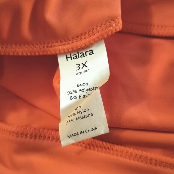 Halara Size 3X Breezeful High Waisted High Low Ruffle Flowy Midi Quick Dry Skirt - Picture 5 of 7